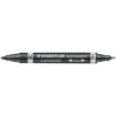 Picture of ST PERMANENT MARKER DUO BLACK